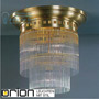 Иконка orion leuchten DL 7-241/4/42 bronze St&auml;bchenserie ceiling light, 42cm, bronze finish светильник