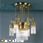 Иконка orion leuchten LU 1524/4+1 bronze St&auml;bchenserie chandelier, 5 lamps, bronze finish светильник